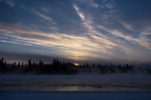 Sunrise_Yukon River_Whitehorse 1
